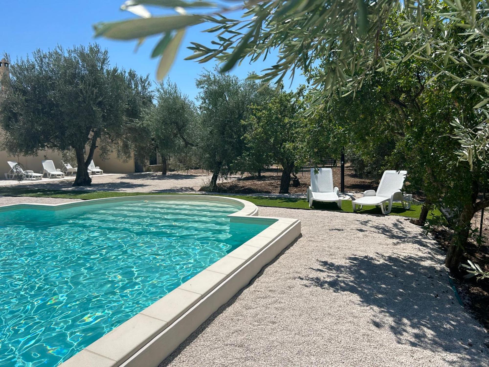 Вилла Farm Agriturismo Masseria Chiusurella Корато Экстерьер фото